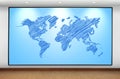 World map Royalty Free Stock Photo