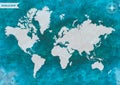 world map design. Vector illustration decorative design Royalty Free Stock Photo