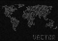 World map dots Royalty Free Stock Photo
