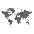 World map. Earth planet design vector geography symbol