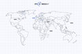 World Map Template with Coutries