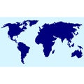 World maps icon vector design symbol Royalty Free Stock Photo