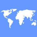 World maps icon vector design symbol Royalty Free Stock Photo