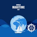 World Maritime Day Banner Design