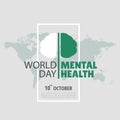 World Mental Health Day Royalty Free Stock Photo