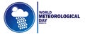 World Meteorological Day Royalty Free Stock Photo