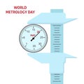 World Metrology Day logo icon design, vector illustration