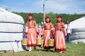 World Mongolians Convention Royalty Free Stock Photo