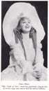 Black and white photo of Grace Moore - American operatic soprano and actress 1920s / 1930s / 1940s Royalty Free Stock Photo