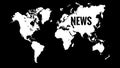 World News Header Illustration Background Royalty Free Stock Photo