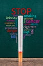 World no tobacco day.