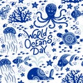 World Ocean Day Royalty Free Stock Photo