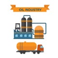 World oil gas production infographic distribution and petroleum extraction rate business infochart diagram report Royalty Free Stock Photo