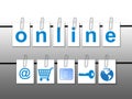 World online concept Royalty Free Stock Photo