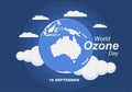 World Ozone Day is Commemorated Every September 16 To Raise Public Awareness About Of The Earth Layer And Protecting Environment.