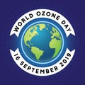 World Ozone Day 2019 Vector