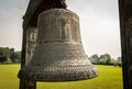 World peace bell from different unique angles close up shots Royalty Free Stock Photo