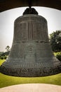 World peace bell from different unique angles close up shots Royalty Free Stock Photo