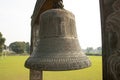 World peace bell from different unique angles close up shots Royalty Free Stock Photo