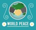 World peace concept Royalty Free Stock Photo