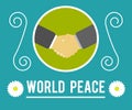 World peace concept Royalty Free Stock Photo