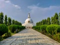 World Peace Pagoda in Lumbini