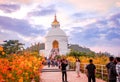 World Peace Pagoda : Pokhara, Nepal