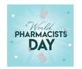 World Pharmacists Day vector template