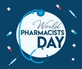 World Pharmacists Day vector template