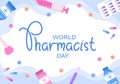 World Pharmacists Day Which Is Held on September 25th. Doctor, Medicine and Pills Concept. For Background, Banner or Poster