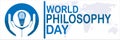 World Philosophy Day Vector illustration