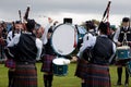 Bucksburn & District Pipe Band, Aberdeen Est. 1947 during the 2016 World Pipe Band Championships.