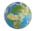 World planet earth Europe. elements of this image furnished by N Royalty Free Stock Photo