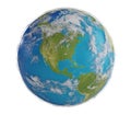 World planet earth North America USA. elements of this image fur Royalty Free Stock Photo