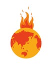 World planet melting global warming