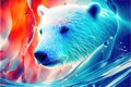 World Polar Bear Day Illustration generative ai