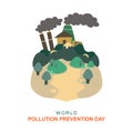 World Pollution Prevention Day background