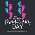 World Prematurity Day.