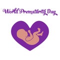 world prematurity day Royalty Free Stock Photo