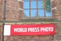 World Press Photo sign Naarden, Netherlands