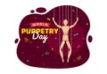 World Puppetry Day Vector Illustration on March 21 for Puppet Festivals which is moved by the Fingers Hands in Flat Kids Cartoon