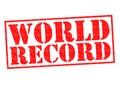 WORLD RECORD Royalty Free Stock Photo