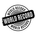 World Record rubber stamp