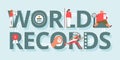 World Records Text Composition
