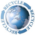 World recycle Royalty Free Stock Photo