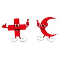 WORLD RED CROSS & RED CRESCENT MASCOT