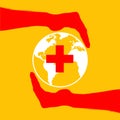World Red Cross day concept Royalty Free Stock Photo