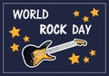 World Rock Day banner