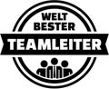 World`s best Team Leader german button