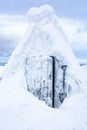 World`s coldest outhouse